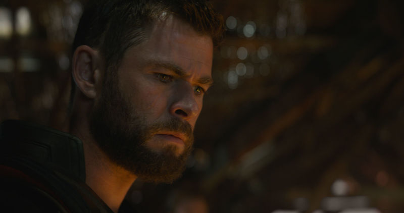 Thor no dura mucho tiempo con este aspecto.